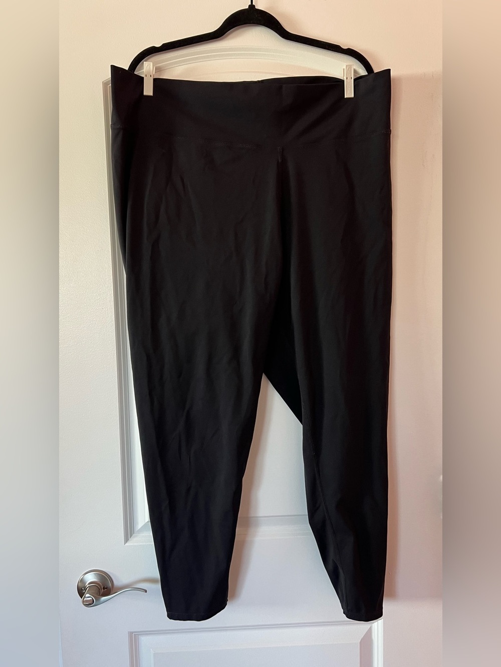 Madewell Black High-Rise Stretch Leggings